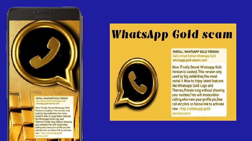 WhatsApp Gold Scam