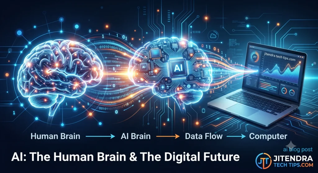 artificial intelligence ai kya hai human to ai data flow and ai to computer 