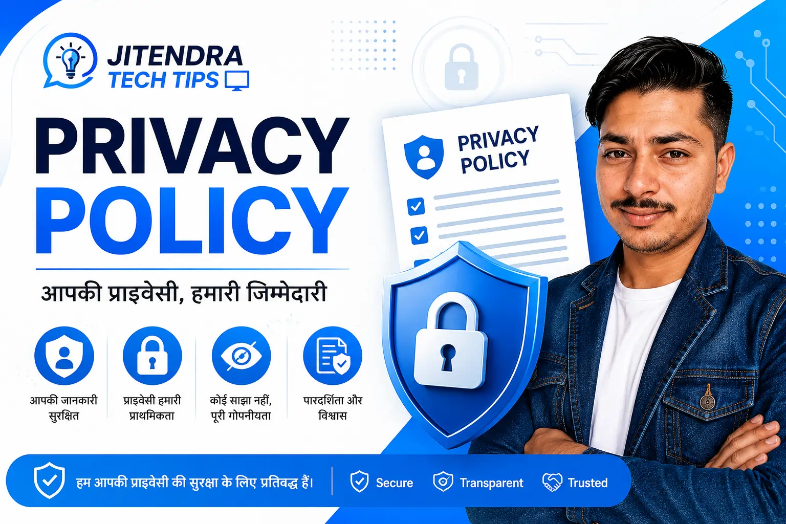 pivacy policy of jitendra tech tips