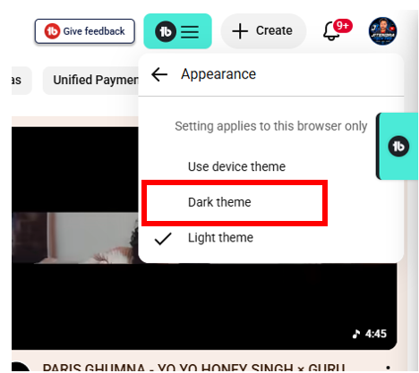 YouTube Dark Theme Enable Kaise Kare in Hindi best ways! 5 youtube dark mode settings